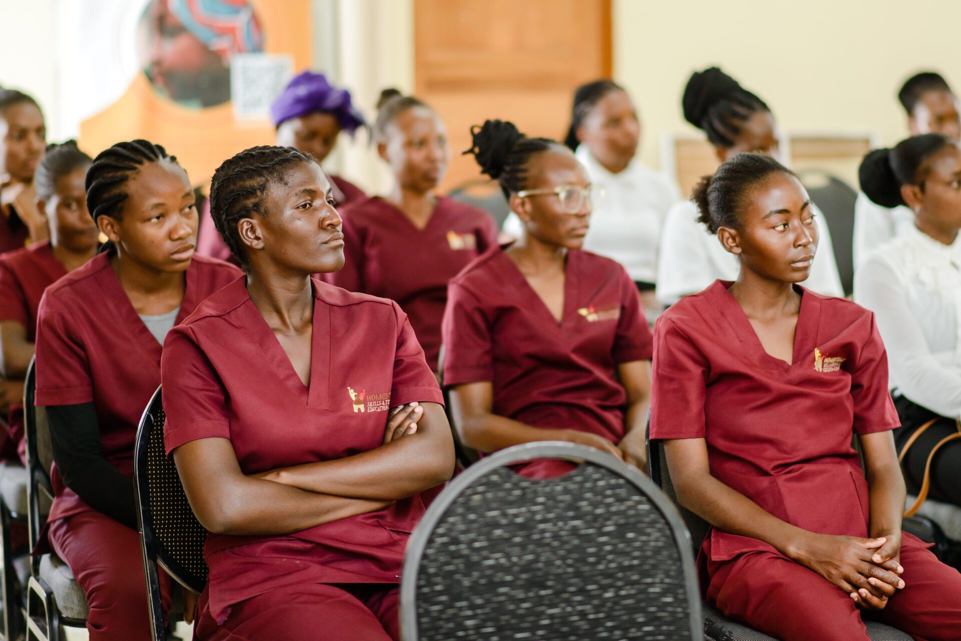 Image 54 a group of nurses sitting in chairs